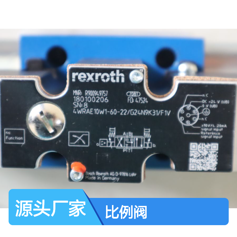 4WRAE10W1-60-20/G24N9K31/F1V R900949757 力士乐REXROTH比例阀