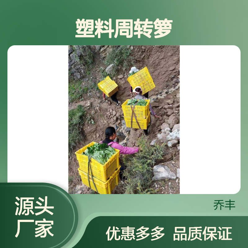 乔丰塑料周转箩 多样尺寸可选 用途广泛 节省成本