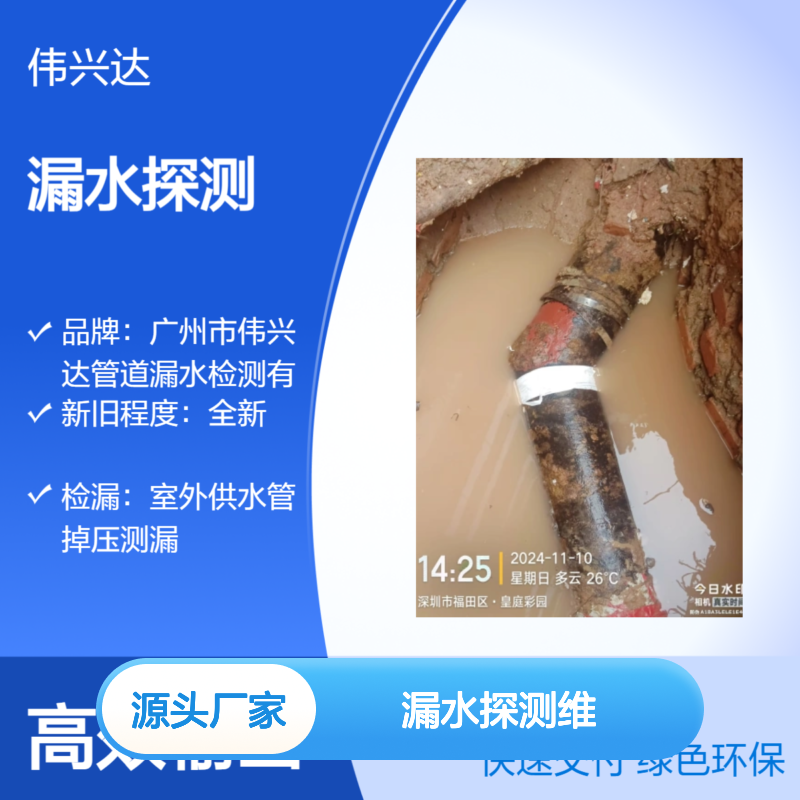 深圳漏水探测专家 实时监测智能报警服务
