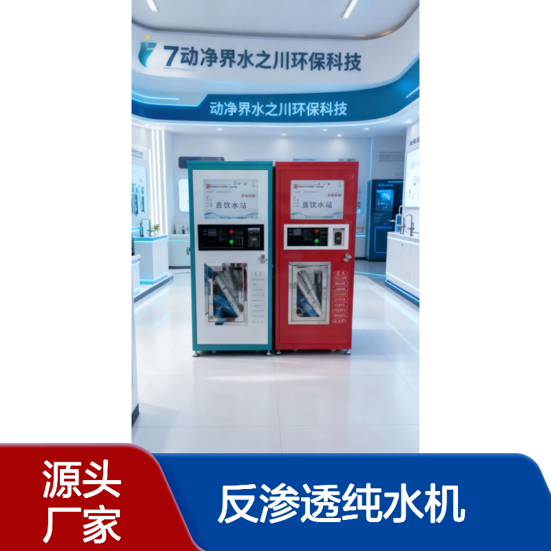 自动售水机社区净化水RO反渗透纯水机厂家时产800加仑可出口定制