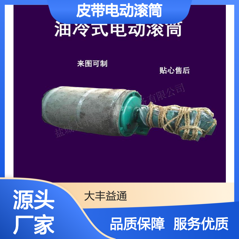 650mm带宽 5.5KW电机 皮带电动滚筒 耐用 过载能力强