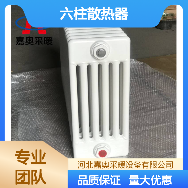 民用防腐钢六柱散热器 qfgz603钢制柱型暖气片参数