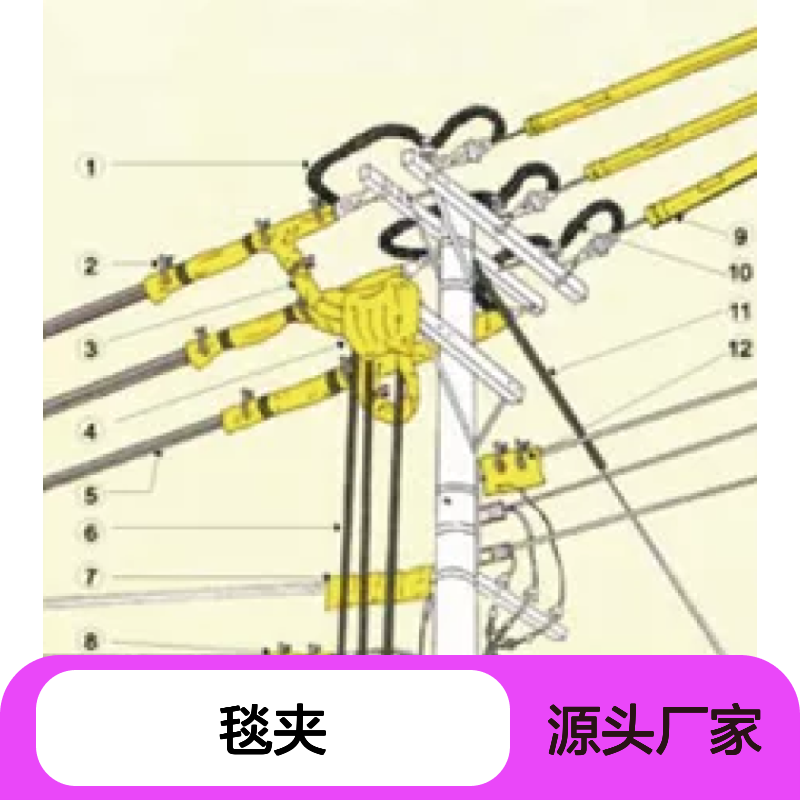 百图喜安全防护提供YS211-03-05 毯夹YS211-02-01 YS211-01-01
