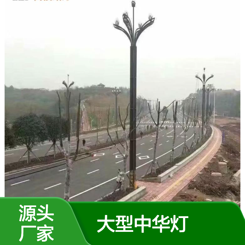 户外照明 生产大型中华灯生产厂家 八叉九火玉兰灯