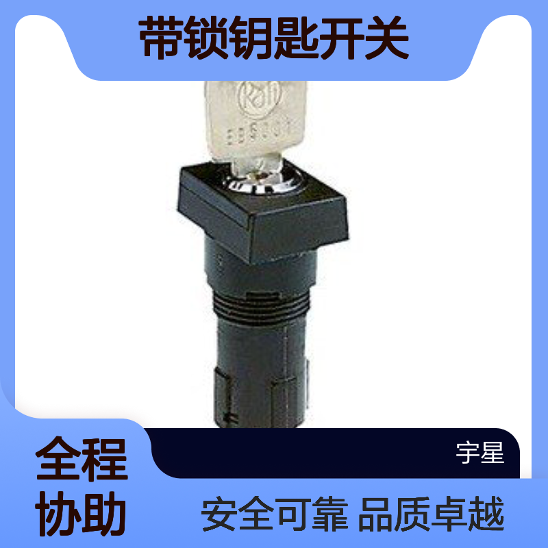 RAFI德国VDE认证进口带锁钥匙开关型号1.10.118.212/0000