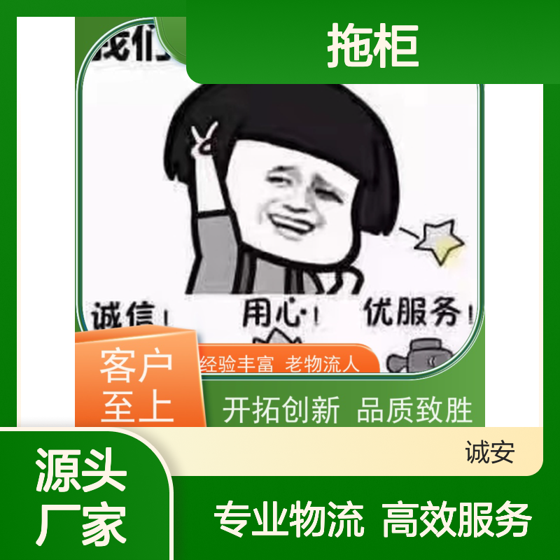 诚安物流平板车盐田拖柜一般贸易买单报关次日到