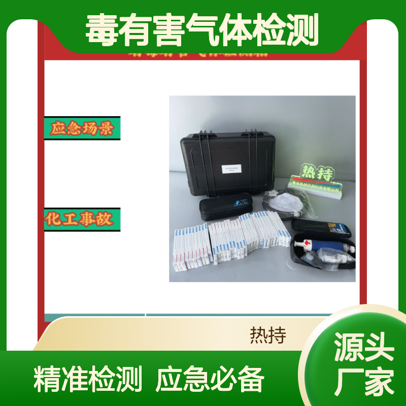 可快速判断气体种类浓度光明理化P-51-Ⅱ型 有毒有害气体检测箱