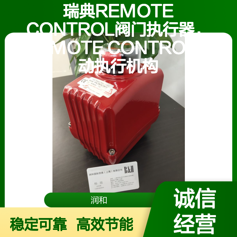 瑞典REMOTE CONTROL阀门执行器 RC200-DA 高效可靠 化工船舶适用