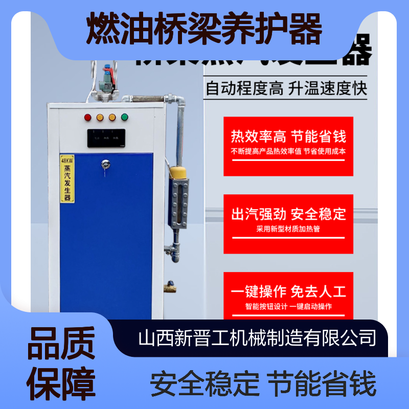 燃油桥梁养护器 36KW电蒸汽锅炉 电加热蒸汽机