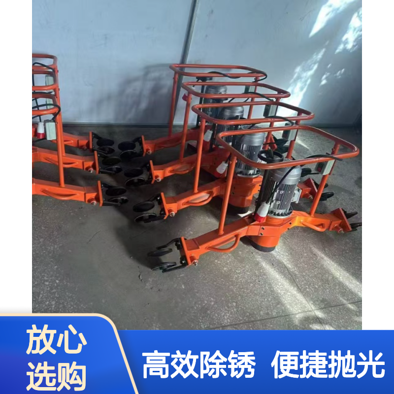 便携式钢轨打磨机 铁路道岔电动磨轨机 除锈抛光机