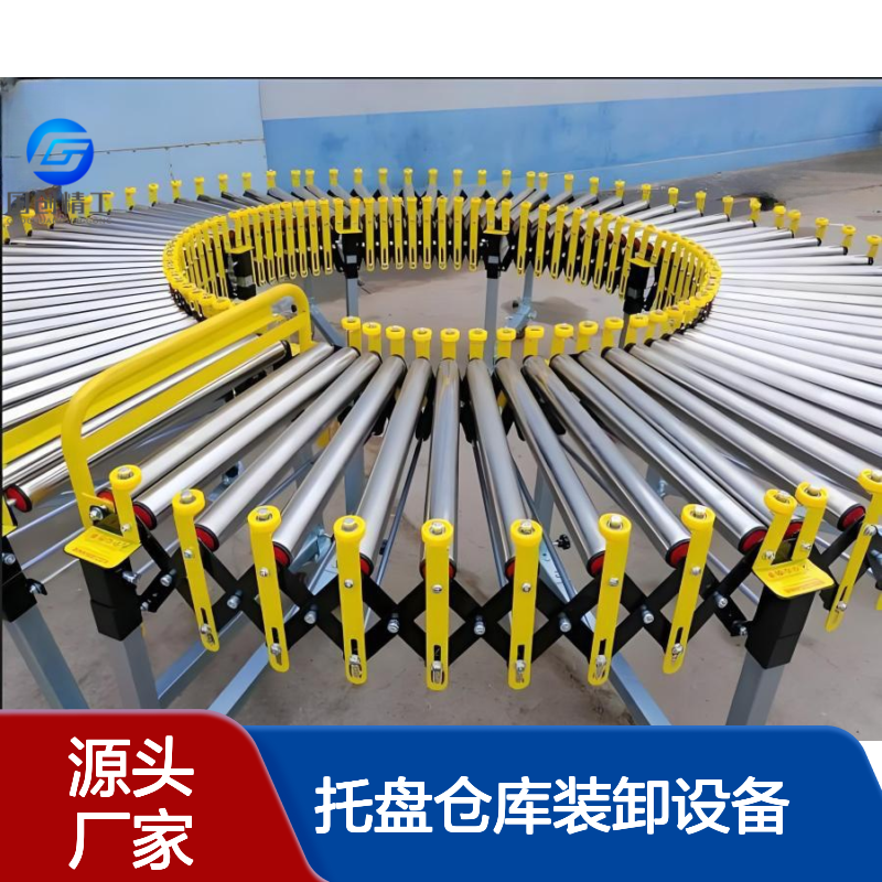 物流动力滚筒输送机-自动化分拣系统,扫码称重一体,提升效率50%