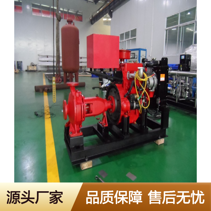 消防泵GPM双动力柴油机消防泵组 EDJ柴电一体化撬装稳压给水设备
