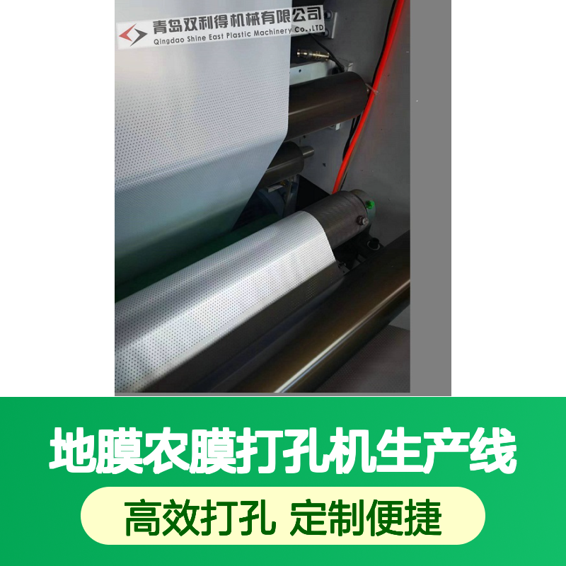 双利得定制塑料薄膜打孔设备地膜农膜打孔机生产线