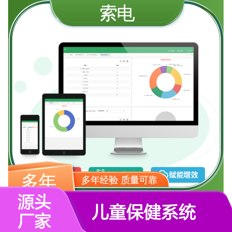 先进的数据 儿童保健系统 设计界面卡通化 索电