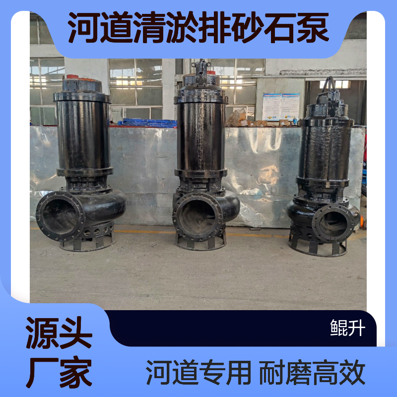 潜水型泥沙泵 河道清淤排砂石泵 潜水式 耐磨高效