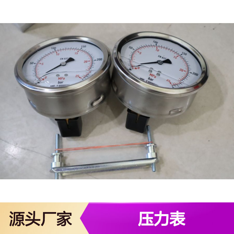 R900066324 压力表 ABZMM 100- 250BAR/MPA-R/B-G 德国力士乐REXROTH