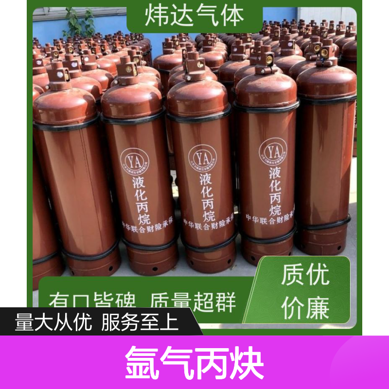 炜达气体标准气体氩气丙炔C3H4配制 质量超群