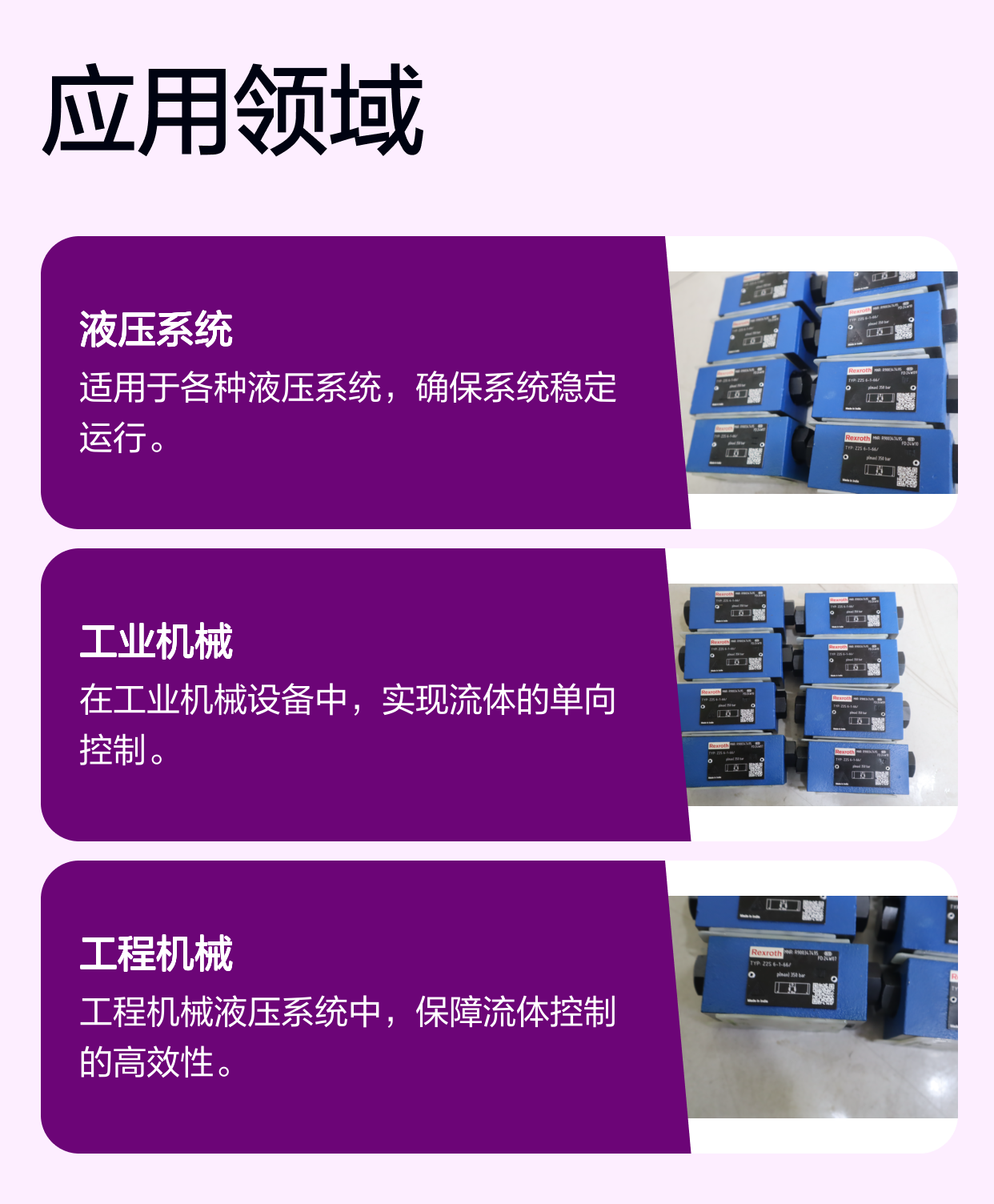 Z2S6-1-60/ Z2S6-1-61/ Z2S6-1-63/ R900347495 力士乐REXROTH单向阀