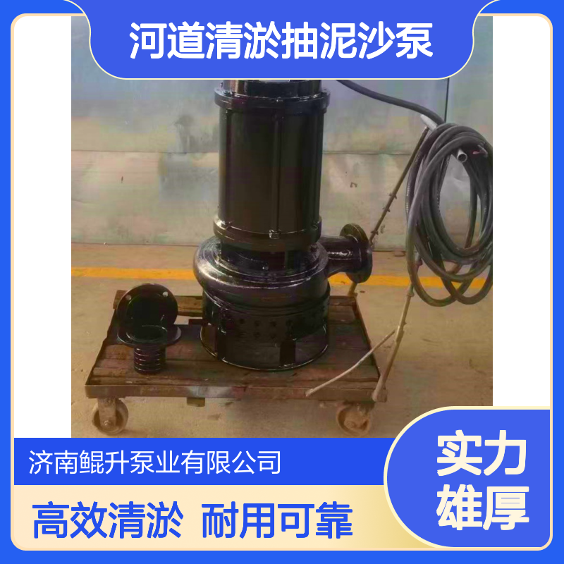 河道清淤抽泥沙泵 泥浆污泥清理潜水泵 ZJQ潜水渣浆泵