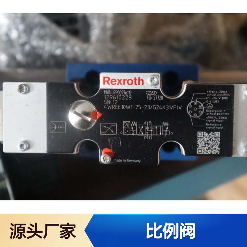 4WREE10W1-75-22/G24K31/F1V R900976119 德国力士乐REXROTH比例阀