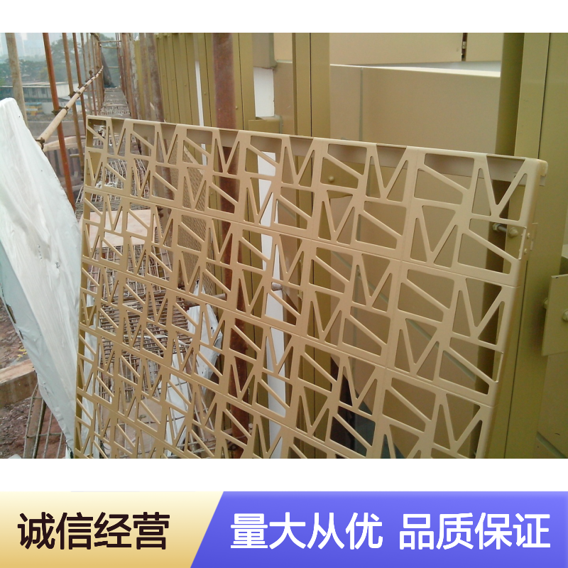 铝本色转印木纹铝幕墙 建筑装饰优选 自然美观耐候性强
