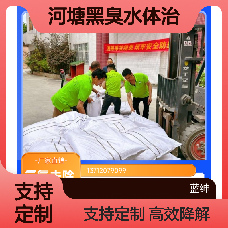 污水净化处理剂 河塘黑臭水体治理 消灭氨氮 现货