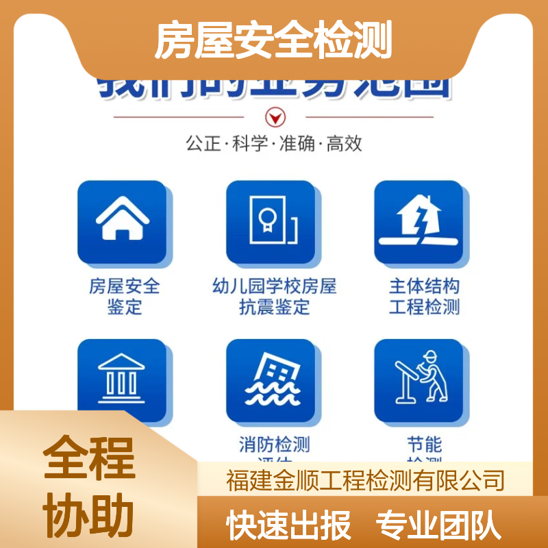 老旧房屋检测 危房拆除改造安全检测 资质齐全 平合检测