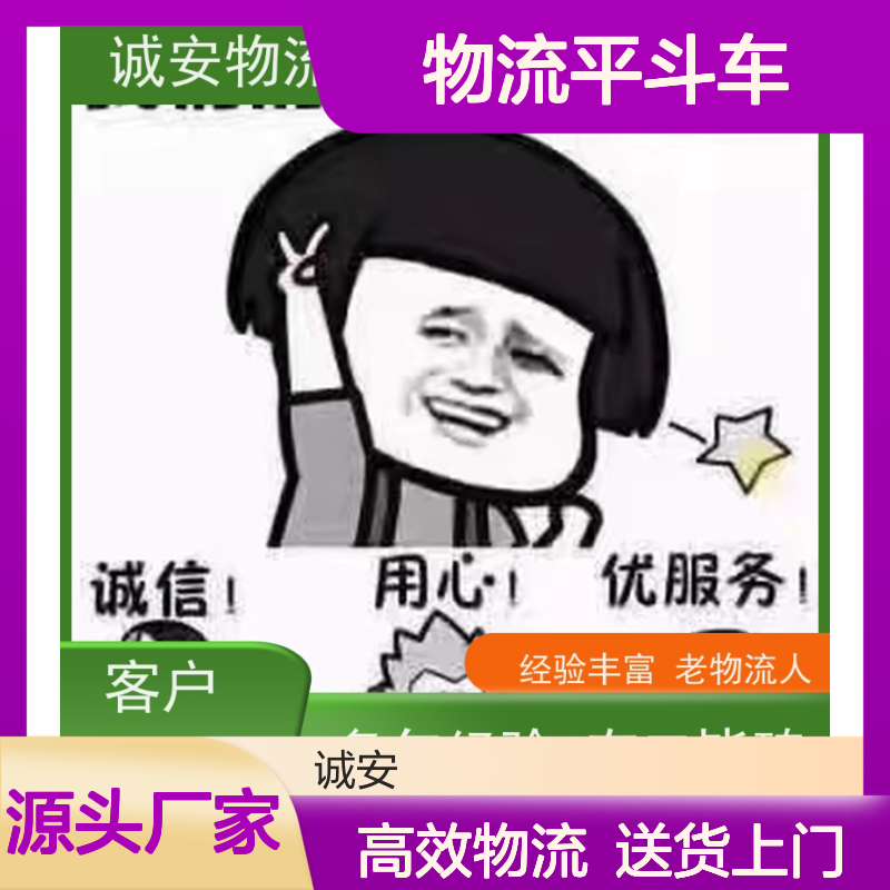 诚安物流平斗车佛山出口申报陆运送货到门一天到
