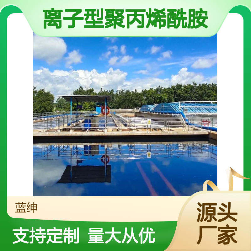 离子型聚丙烯酰胺 净水絮凝剂 吸附强 高效除味