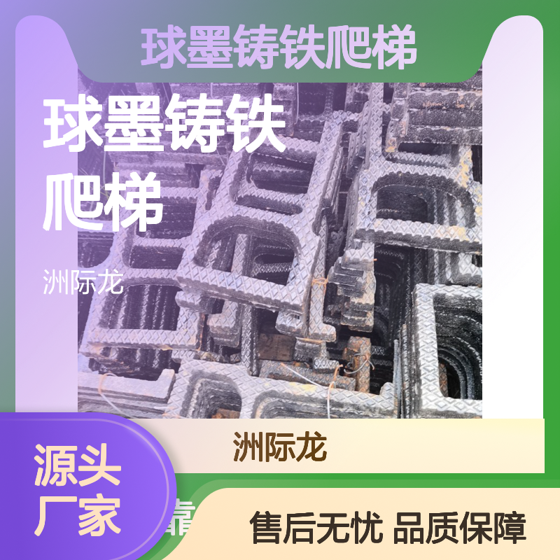球墨铸铁爬梯 检查井用 踏步批发安装便捷安全