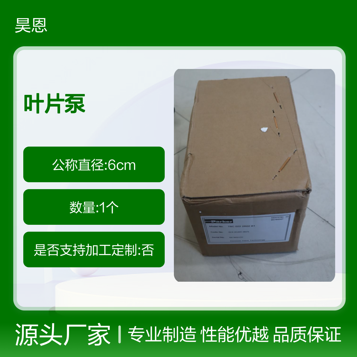 T6C 022 2R02 B1 024-03401-002S 派克PARKER叶片泵丹尼逊DENISON泵