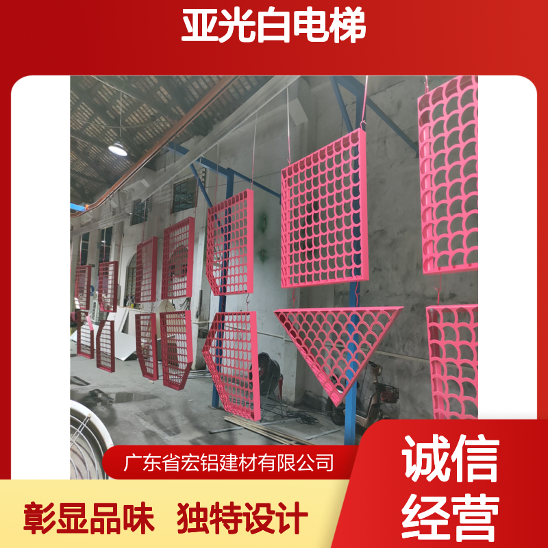 亚光白电梯装饰板 现代简约设计 按样定制 尽显非凡品味