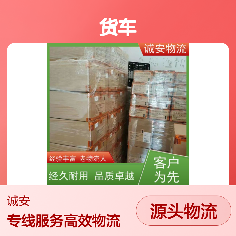 诚安物流小货车河源到东莞一般贸易买单报关一天到