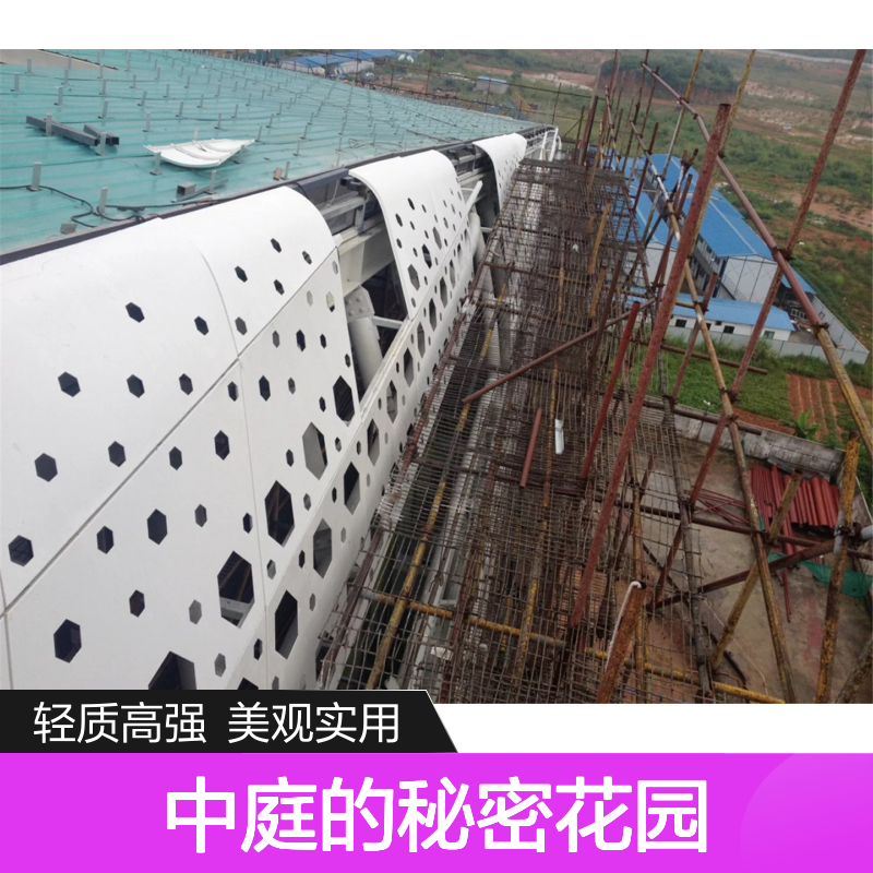灰色中庭的秘密花园：静谧时光与光影的交响诗 产品造型 定制加工
