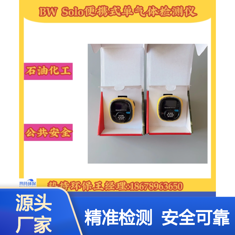 金属矿内有毒气体实时检测BW Solo 便携式单气体检测仪