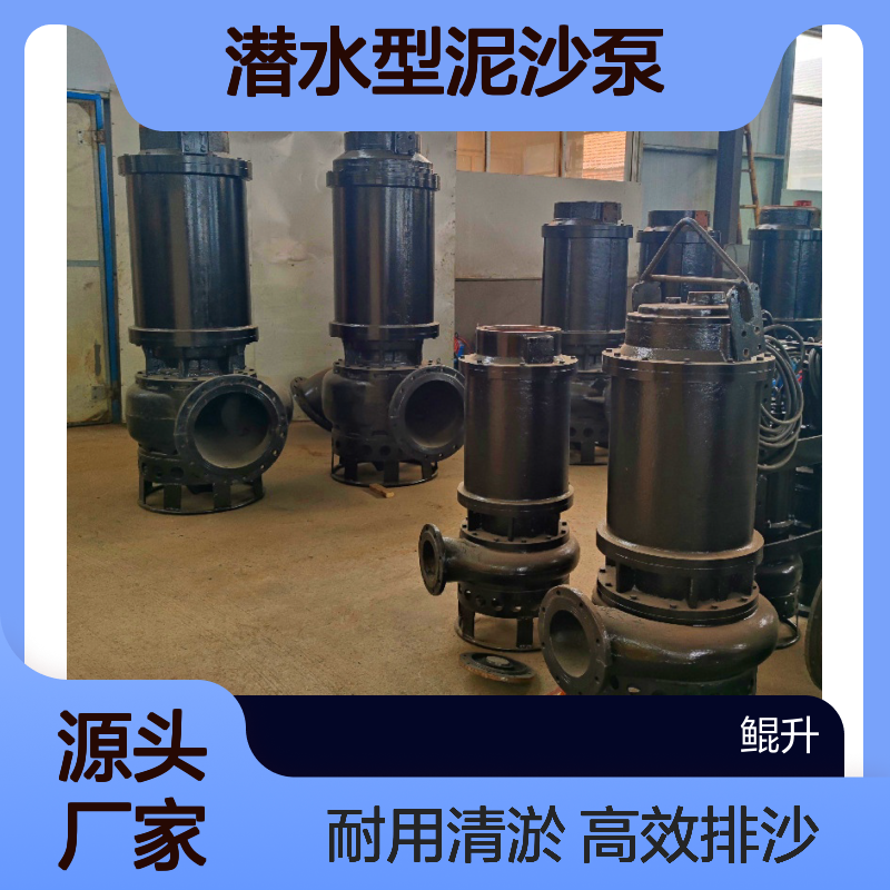 沉浆池抽泥浆泵 沉砂池潜水型泥沙泵 排沙清淤好帮手