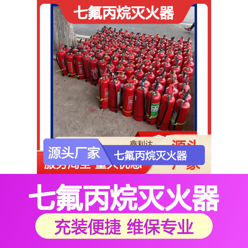 七氟丙烷灭火器 充装维保检测维修一体化服务