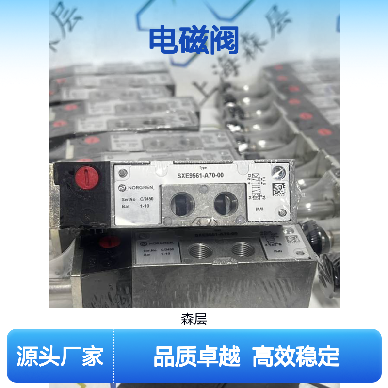 英国NORGREN诺冠电磁阀SXE9561-A70-00/13J DC24V