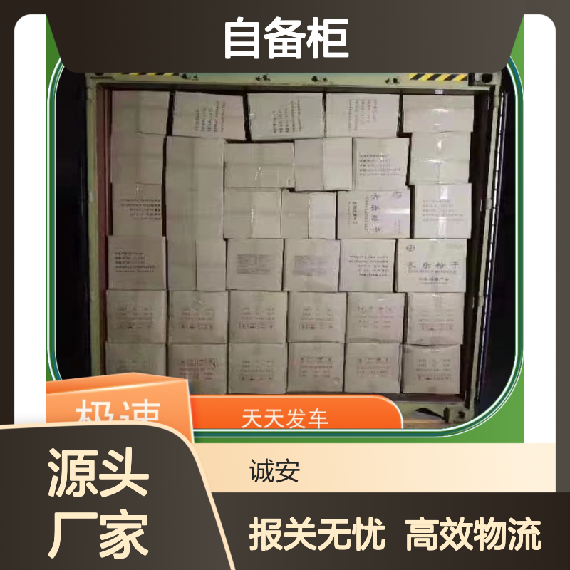 诚安物流 40尺自备柜 阳江到深圳 进口报关 隔天到