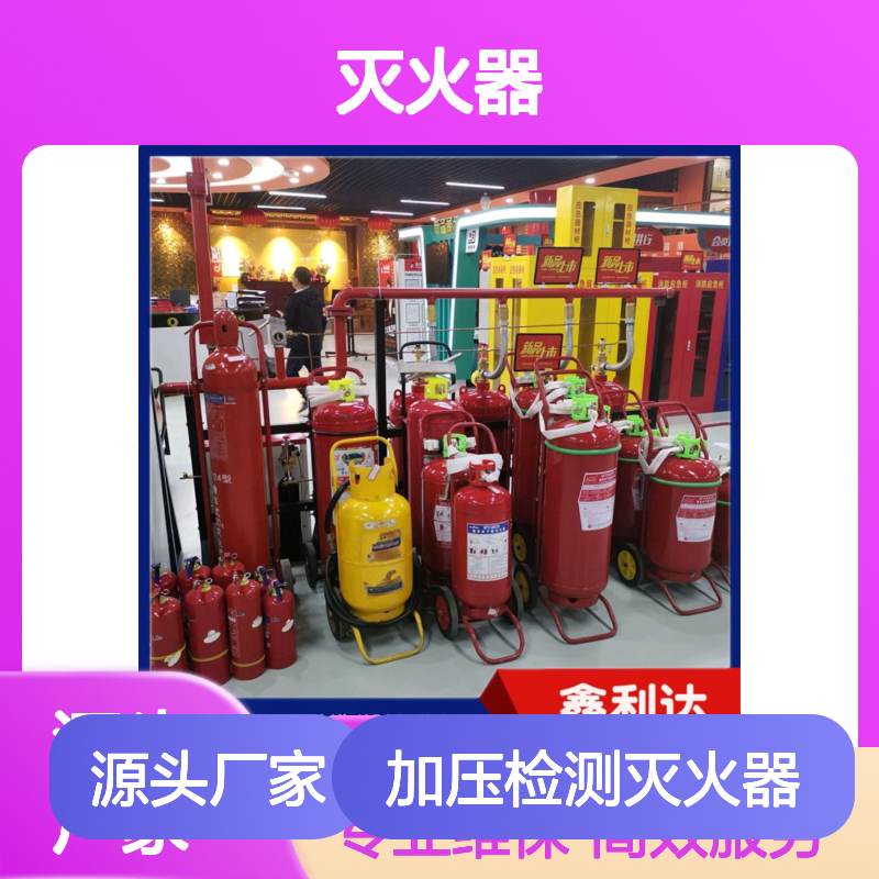 鑫利达加压检测灭火器 消防维保施工服务 技术精悍