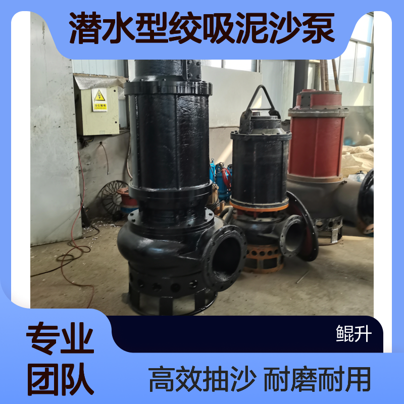 耐磨抽沙泵 高铬合金材质 潜水型绞吸泥沙泵 源头厂家