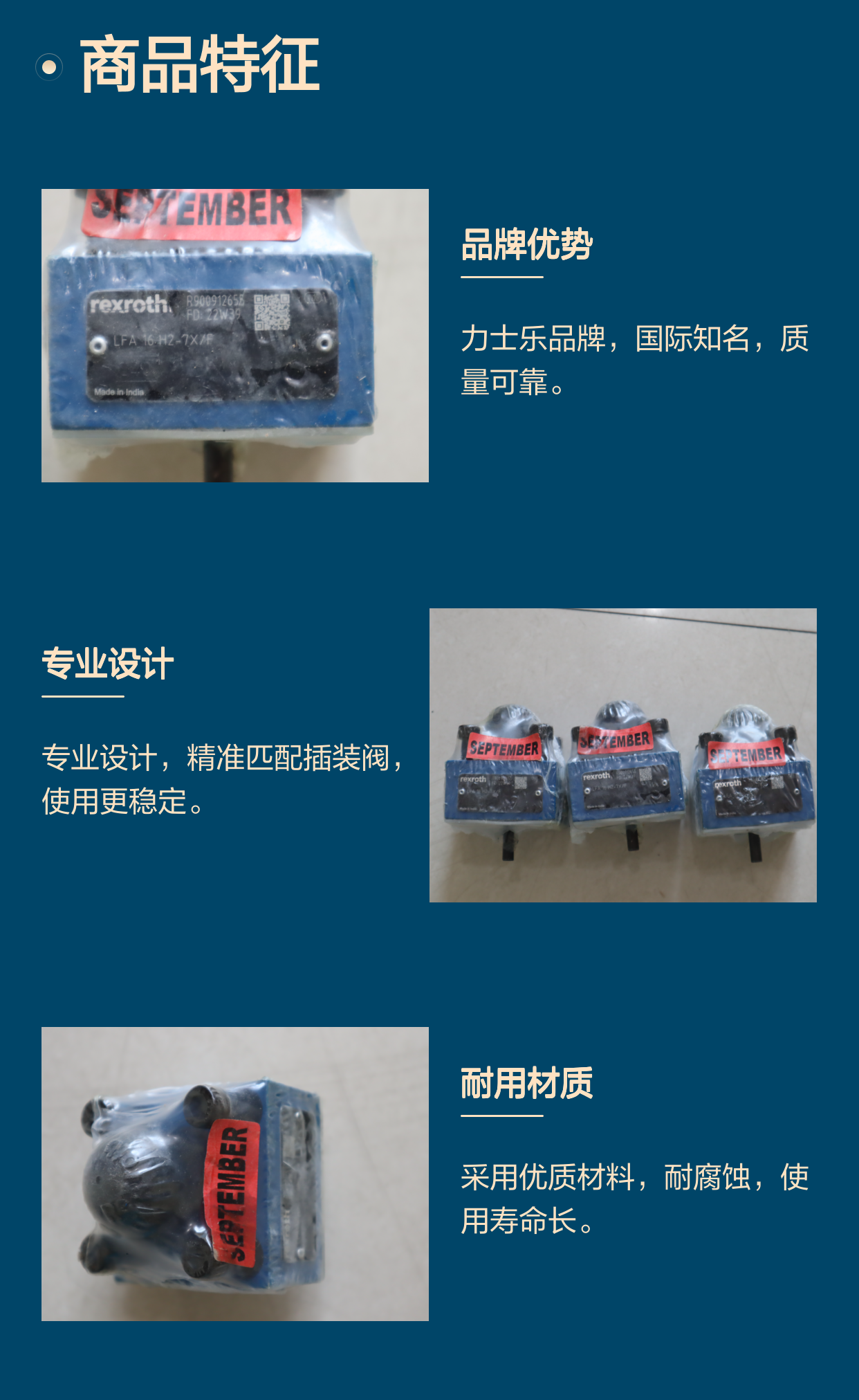 LFA16H2-70/F LFA16H2-72/F R900912655 力士乐REXROTH插装阀盖板