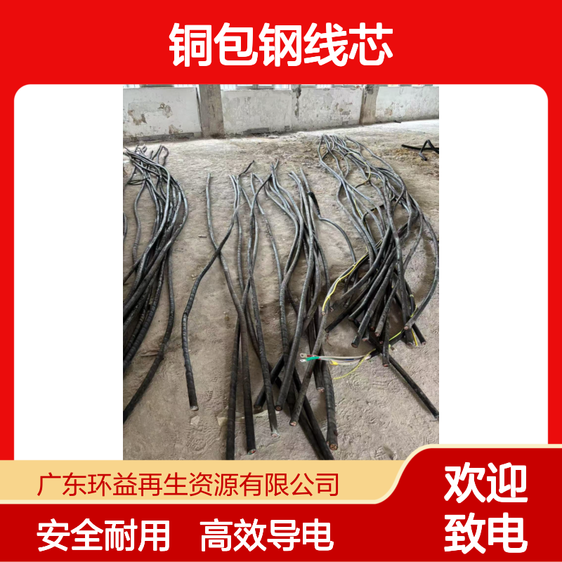 4芯铜包钢线芯KVV电缆 110千伏电压等级 企业单位回收再利用