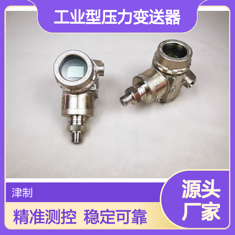 工业型压力变送器 表压测量 智能测控 机械设备用 实时监测 稳定良好