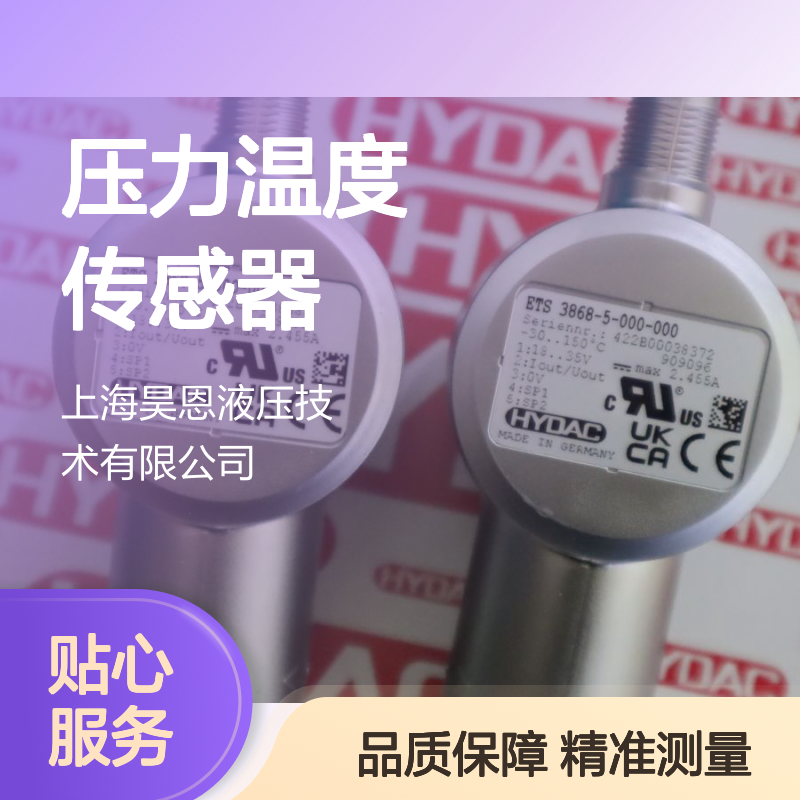 909096 ETS 3868-5-000-000 (extern) 德国贺德克HYDAC压力温度传感器