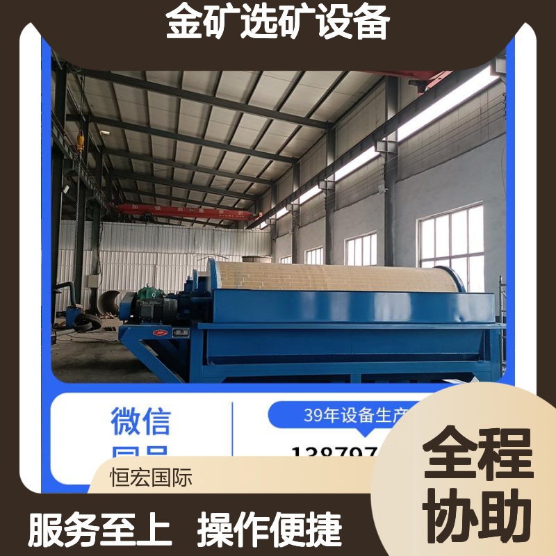 金矿选矿设备 中型高效分离 矿物选厂交钥匙服务 钼矿锑矿适用