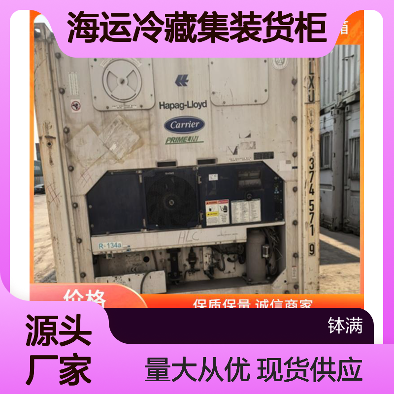 冷冻集装箱租赁出售 物流运输海运冷藏集装货柜 适用多种货物类型