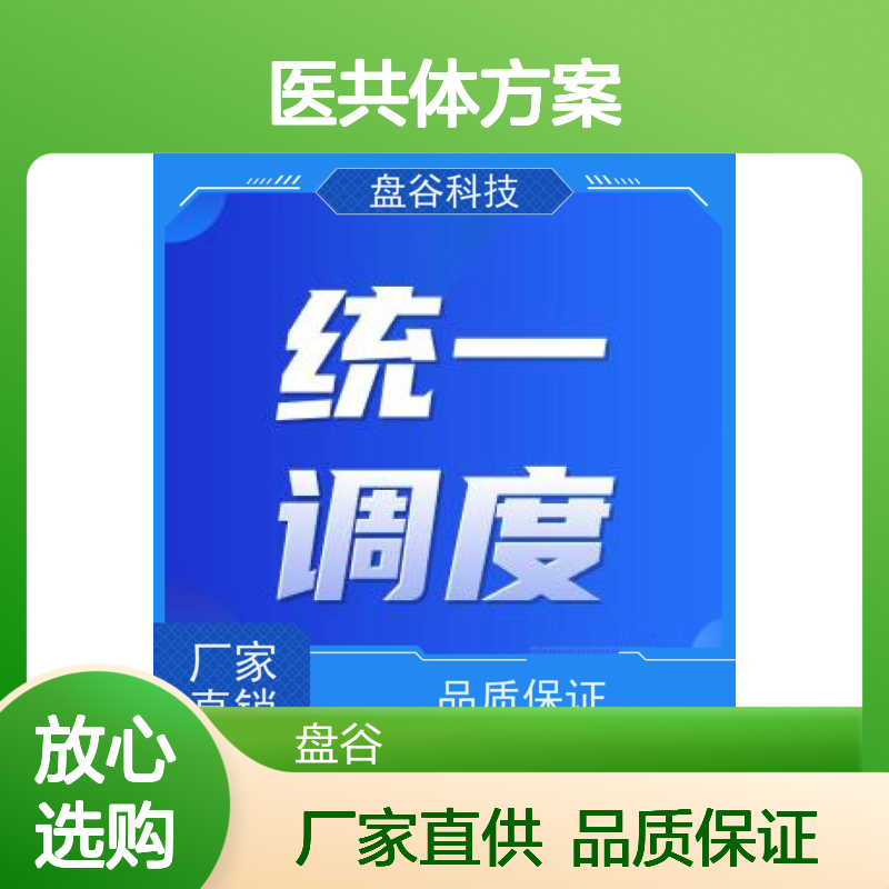 盘谷科技 整体方案 全国三甲案例 紧密型医共体