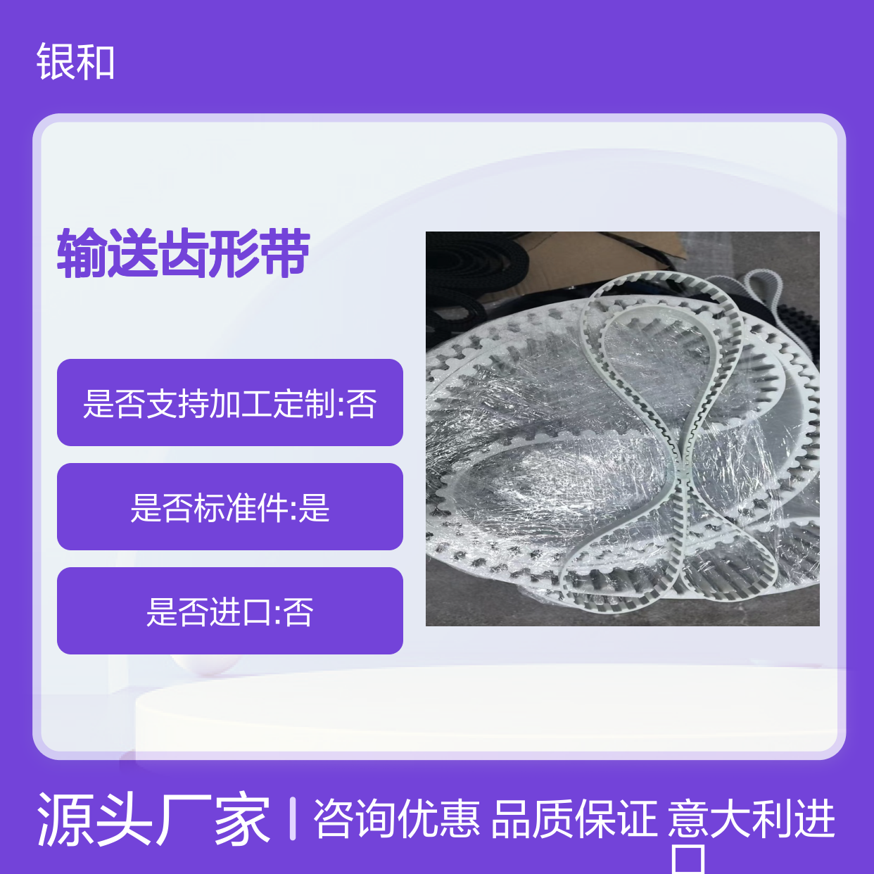 供应意大利MEGADYNE/麦高迪输送齿形带25-T5-3580