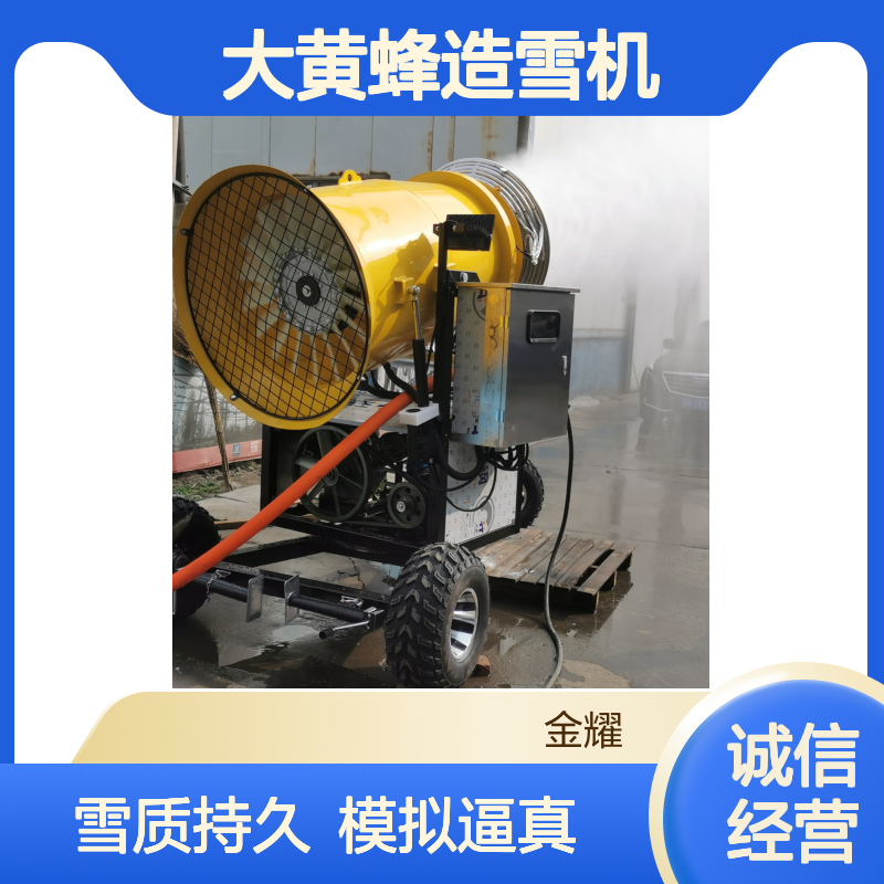 滑雪场大黄蜂造雪机设备厂家 满足快速降雪 出雪不耽误